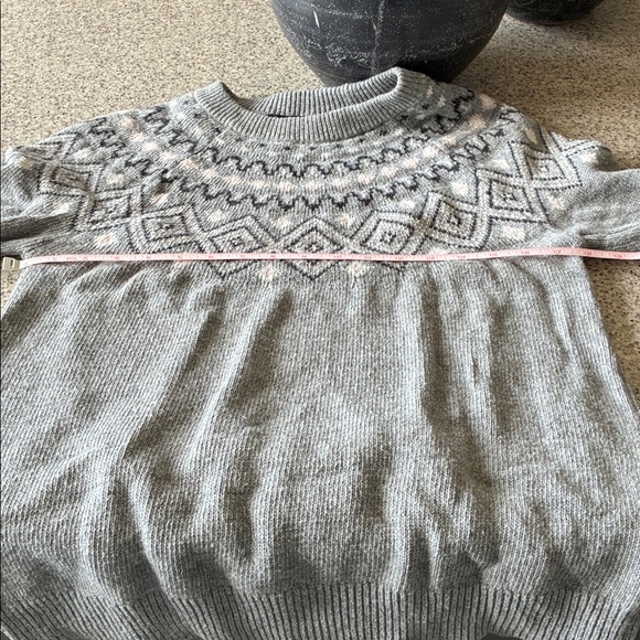 Sunice Gray - Fair Isle Nordic Design Wool Blend Sweater - M - Picture 10 of 10